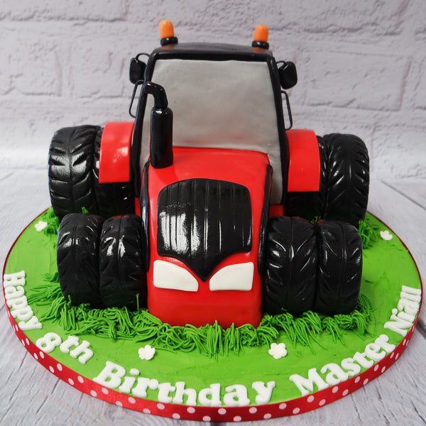 Crafty Cakes Exeter UK Big Farm Tractor Cake crafty-cakes-exeter-uk-big-farm-tractor-cake