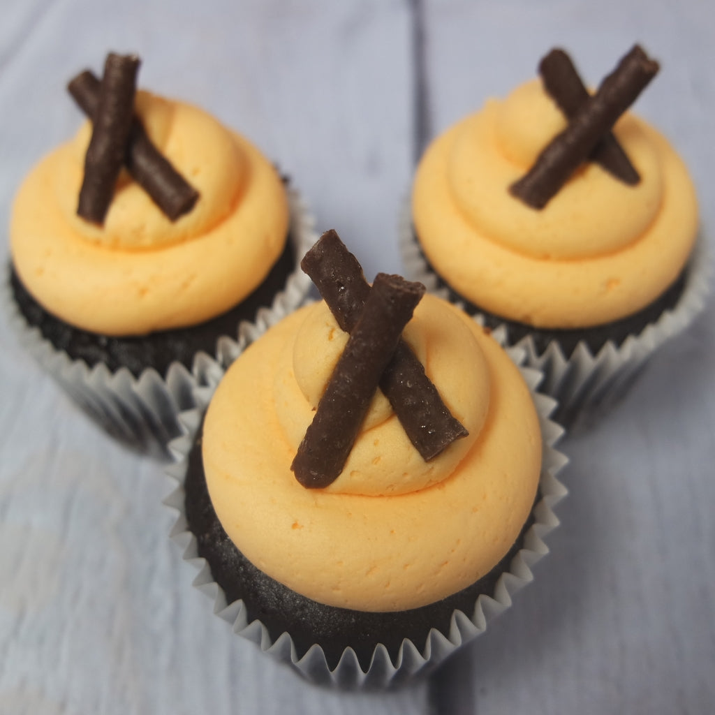 Choc Orange Cupcakes