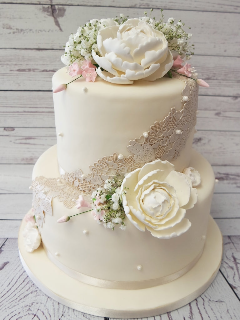 Vintage deals wedding cake